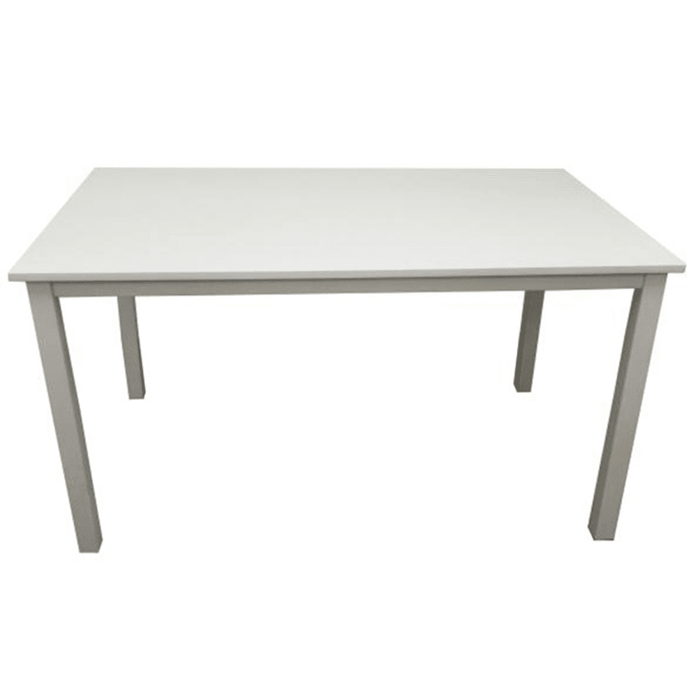 KONDELA Jedálenský stôl, biela, 110x70 cm, ASTRO
